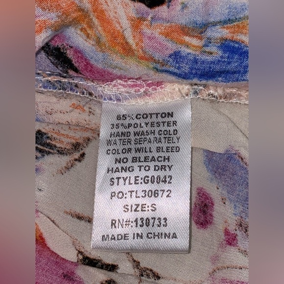 Umgee Off The Shoulder Floral Print With Lace Maxi Dress In Ivory Size Small - Picture 4 of 7